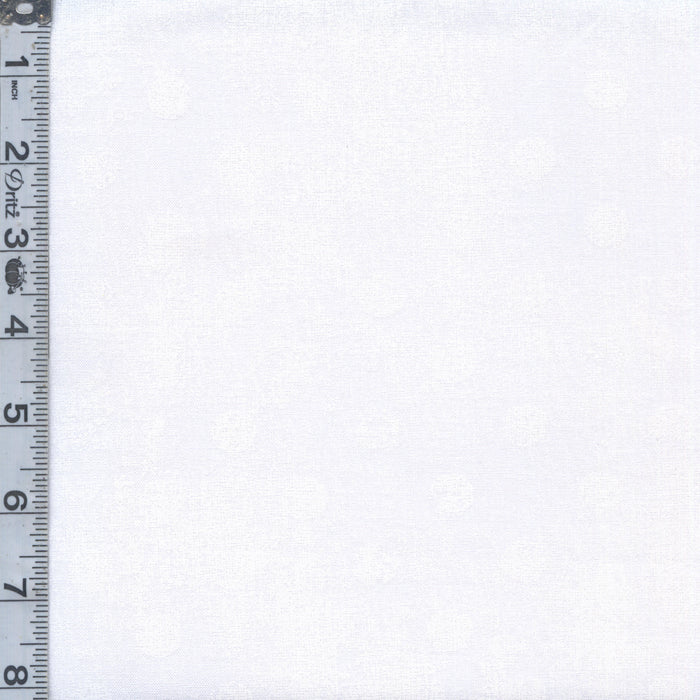 Dry Brush Dots - White