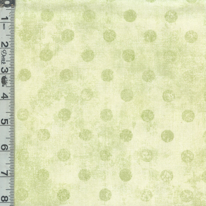 Dry Brush Dots - Pale Lime