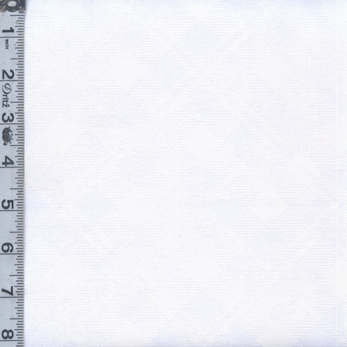Dry Brush Plaid - White
