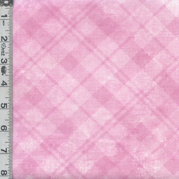 Dry Brush Plaid - Pale Pink