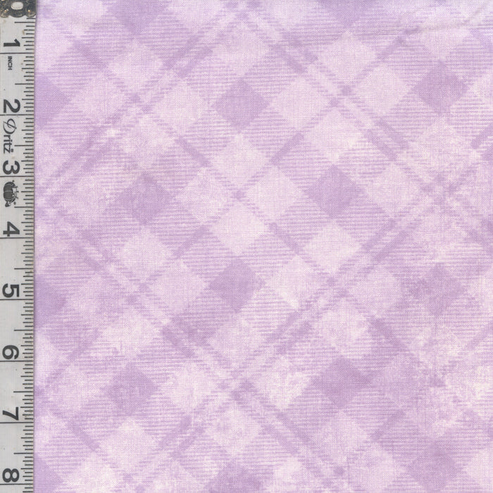Dry Brush Plaid - Pale Violet