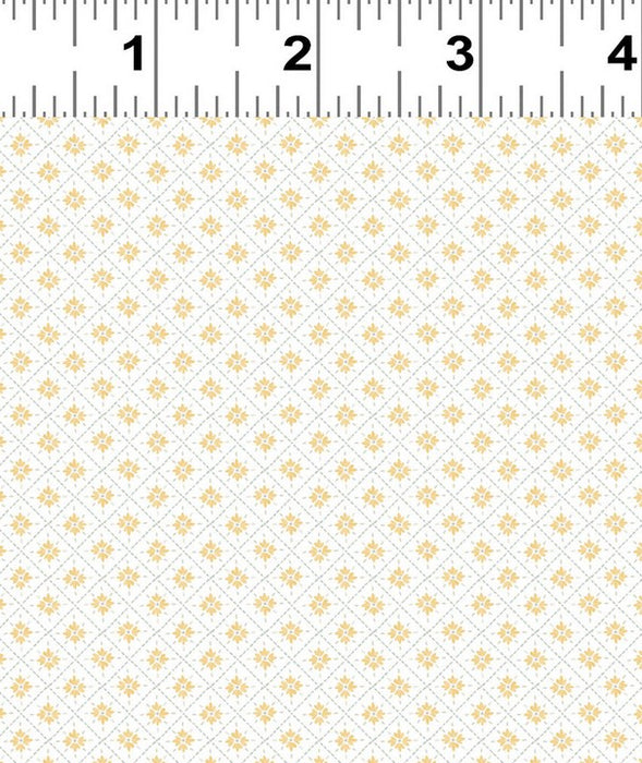 Daisy Field - Flower Dot White