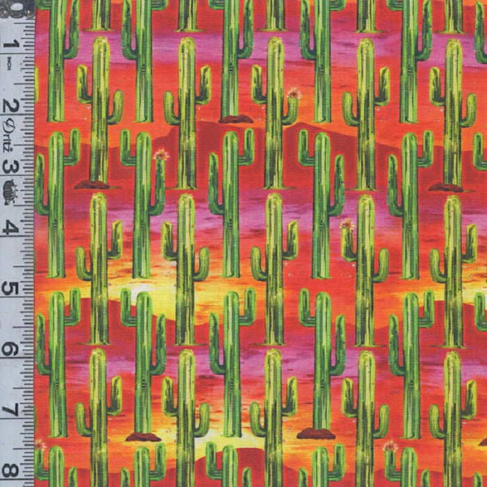 Whimsical West Digital Print - Cacti