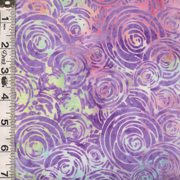 Sangria Batiks -  Circular Rose Prism