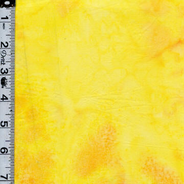 108" Batik Wide Backing - Mottle Yellow
