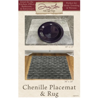 Chenille Placemat & Rug Pattern