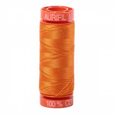 Aurifil 50 wt. Cotton Thread - Bright Orange