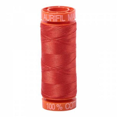 Aurifil 50 wt. Cotton Thread - Red Orange