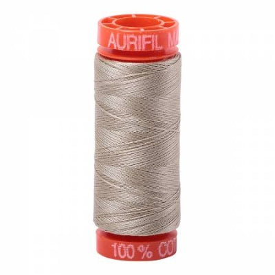 Aurifil 50 wt. Cotton Thread - Stone — Fabric Shack