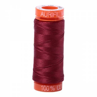 Aurifil 50 wt. Cotton Thread - Dark Carmine Red
