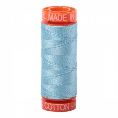 Aurifil 50 wt. Cotton Thread - Lt. Grey Turquoise