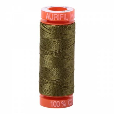Aurifil 50 wt. Cotton Thread - Very Dark Olive