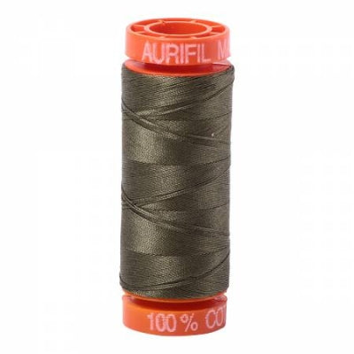 Aurifil 50 wt. Cotton Thread - Army Green — Fabric Shack