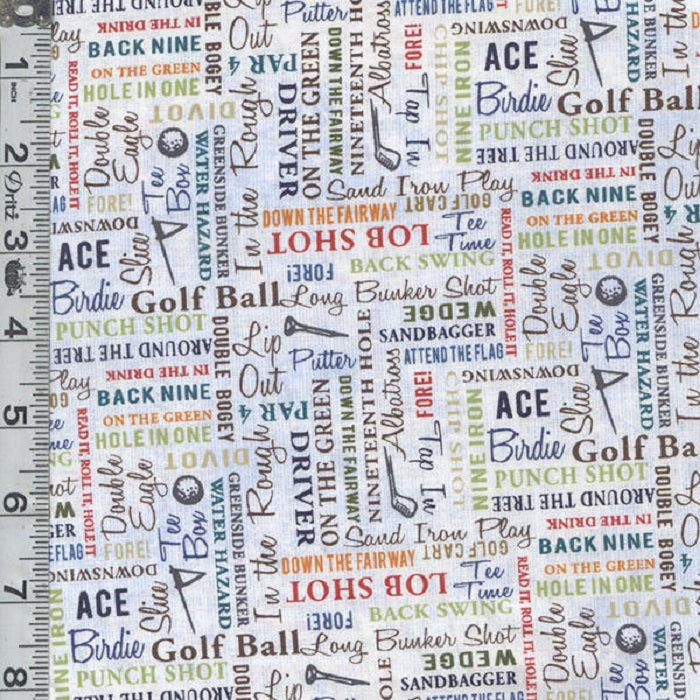 Fore! - Words Multi Color