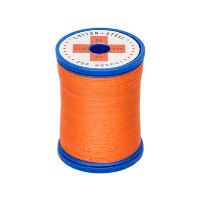 Cotton + Steel 50 Wt. Cotton Thread - Tangerine