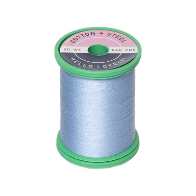 Cotton + Steel 50 Wt. Cotton Thread - Heron Blue