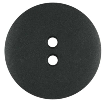 Fashion Button 15mm - Black
