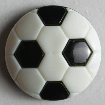 Novelty Button 13mm Soccer Ball