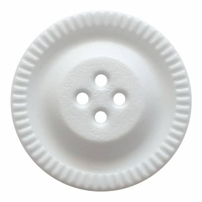 Fashion Button 18mm - White