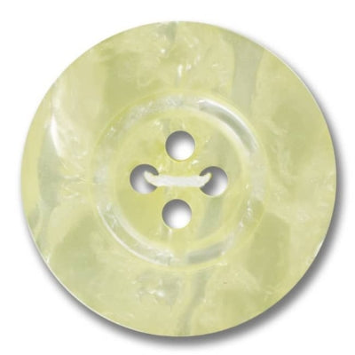 Fashion Button 23mm - Pearl Yellow