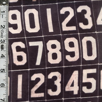 Monochrome - Numbers Black