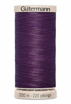 Cotton Hand Quilting Thread 100% Wax Finish Cotton - Grape