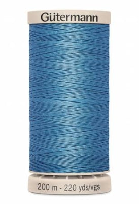 Cotton Hand Quilting Thread 100% Wax Finish Cotton - Light Blue