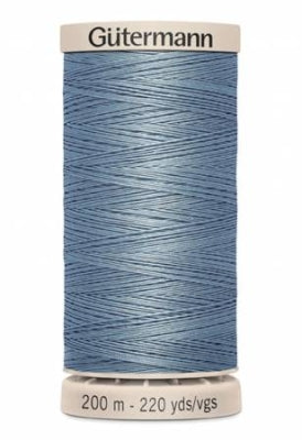 Cotton Hand Quilting Thread 100% Wax Finish Cotton - Light Slate Blue