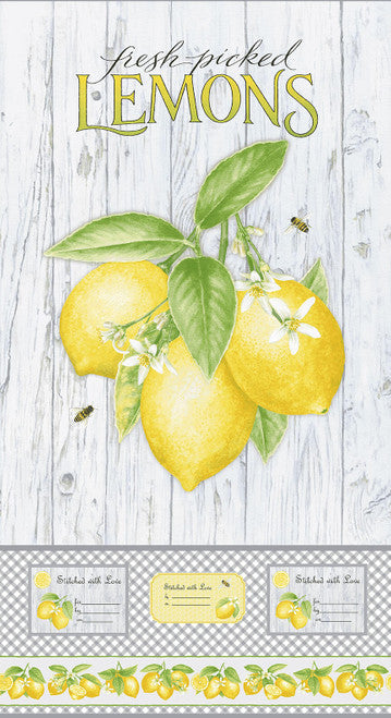 Fresh Picked Lemons - Panel