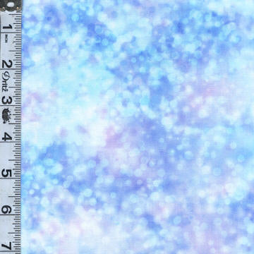 Winter Bliss Digital Print - Glitter Arctic Blue