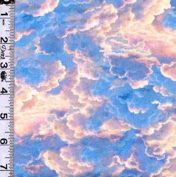 Patriots Digital Print - Sky Cloud