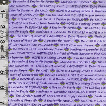 Flowerhouse: Lavender Blessings - Words Lavender