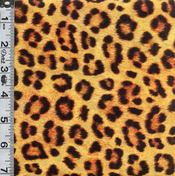 Animal Kingdom 108" Wide Sateen - Cheetah/Leopard Print Wild