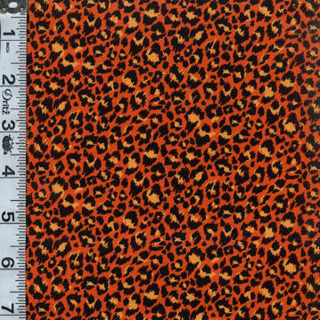 Jewel Tones - Leopard Orange