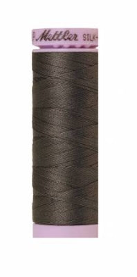 Silk-Finish 50wt Solid Cotton Thread - Dark Charcoal