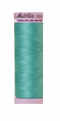 Silk-Finish 50wt Solid Cotton Thread - Deep Aqua