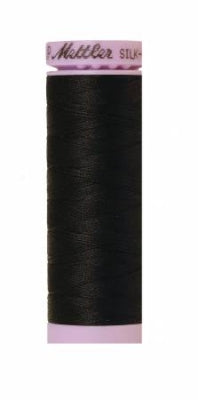 Silk-Finish 50wt Solid Cotton Thread - Black