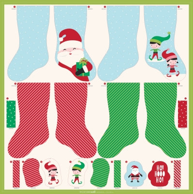 Stockings and Ornaments Digital Panel