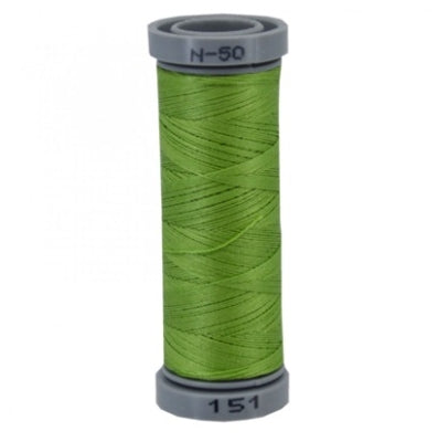 Presencia 50 wt. 3 Ply Cotton Sewing Thread - Chartreuse
