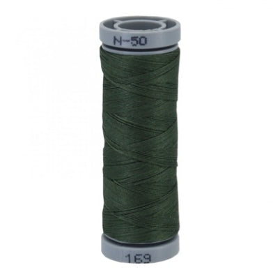 Presencia 50 wt. 3 Ply Cotton Sewing Thread - Medium Antique Green