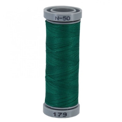 Presencia 50 wt. 3 Ply Cotton Sewing Thread - Ultra Dark Sea Green