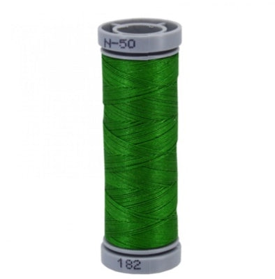 Presencia 50 wt. 3 Ply Cotton Sewing Thread - Dark Green