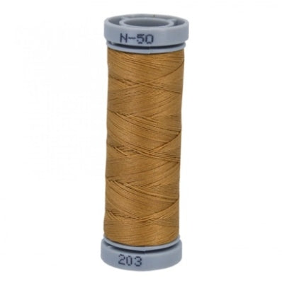 Presencia 50 wt. 3 Ply Cotton Sewing Thread - Medium Hazelnut Brown