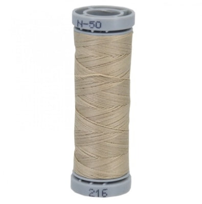 Presencia 50 wt. 3 Ply Cotton Sewing Thread - Medium Beige Grey
