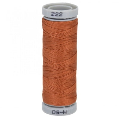 Presencia 50 wt. 3 Ply Cotton Sewing Thread - Dark Rose Desert Sand