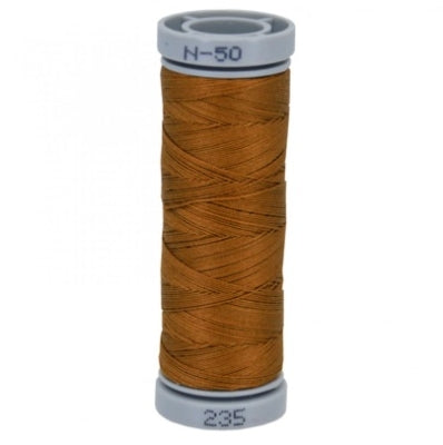 Presencia 50 wt. 3 Ply Cotton Sewing Thread - Dark Topaz — Fabric Shack