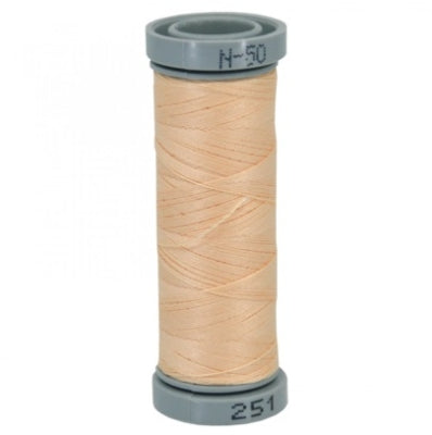 Presencia 50 wt. 3 Ply Cotton Sewing Thread - Light Mocha Beige