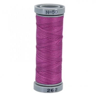 Presencia 50 wt. 3 Ply Cotton Sewing Thread - Dark Plum