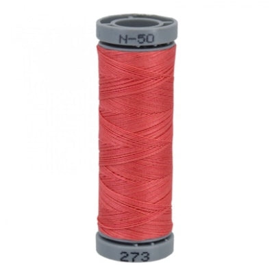 Presencia 50 wt. 3 Ply Cotton Sewing Thread - Medium Rose