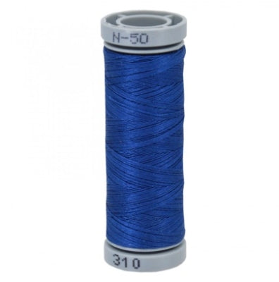 Presencia 50 wt. 3 Ply Cotton Sewing Thread - Navy Blue 2